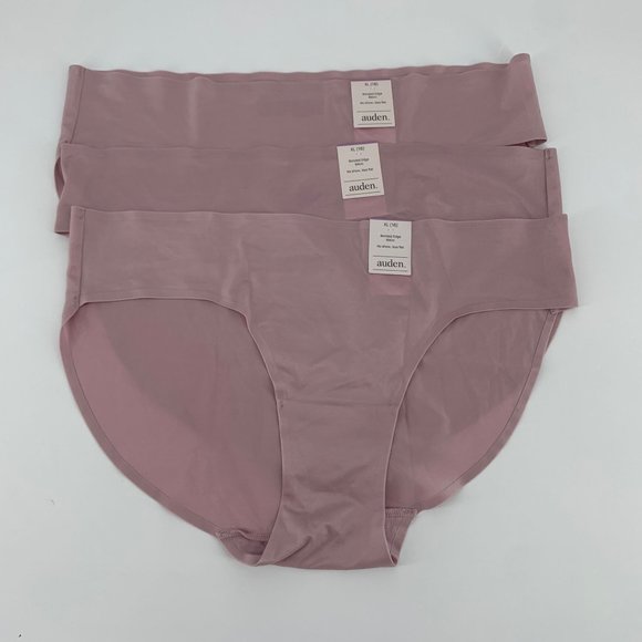 Auden Other - Auden 3 Purple Bonded Edge No Show Bikini XL